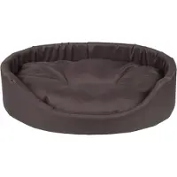 Amiplay Basic Ovaal Hondenkussen S Bruin - Comfortabel & Duurzaam
