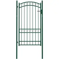 vidaXL Tuinpoorten EMMEN 104 x 123,5 cm Vergrendelbaar