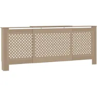 vidaXL Radiatorombouw 205 cm MDF