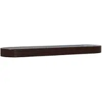 vidaXL Plantenbak 523x140x36 cm gegalvaniseerd staal bruin