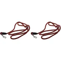 Jojomino 2X Artificial Leather Braid Dog Leash - S
