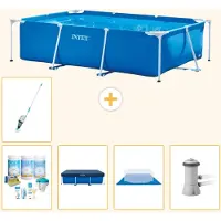 Intex Rechthoekig zwembad - 300x200x75 cm - 6-delig - Model S21125