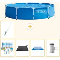 Intex Framezwembad, rond - 366x76 cm - 6-delig, model S21005
