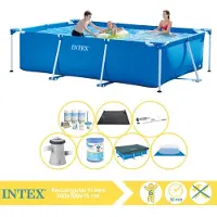 Intex Rechthoekig zwembad - 300x200x75 cm - 8-delig - Model S30212