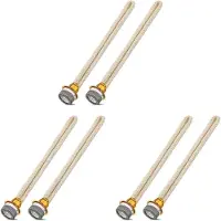 Jojomino 6 Stuks Olielamp Lont Geur Olielamp Lont Vervanging Luchtregeling Katalytische Brander Lamp Lont voor Katalytische Brander