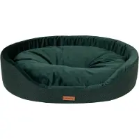 Amiplay Siena M Hondenkussen Ovaal Groen - Comfortabel & Duurzaam