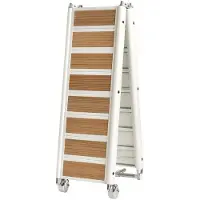 Osculati Foldable Walkway 260x36 Cm Bruin