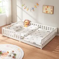En.casa Kinderbed Tanna 140x200 cm wit []