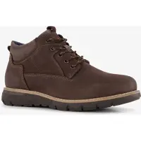 Hush puppies leren heren veterschoenen bruin maat 41