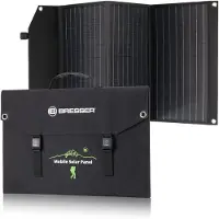 Bresser Mobiele zonnelader 90 watt met USB- en DC-aansluiting