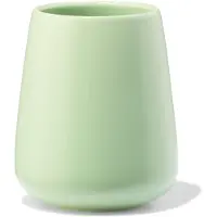HEMA Tandenborstelhouder 11cm keramiek lichtgroen (lichtgroen)