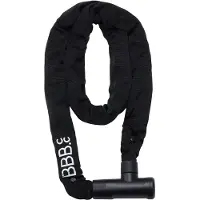 Bbb Cycling KeyGuard Chain - Fietsslot met Duurzame Beschermhoes - Lengte: 100CM - Dikte: 5MM - Kabelslot voor Stadsfiets, RaceFiets & Mountainbike - BBL-115