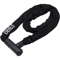BBB Cycling KeyGuard Chain - Fietsslot met Duurzame Beschermhoes - Lengte: 100CM - Dikte: 5MM - Kabelslot voor Stadsfiets, RaceFiets & Mountainbike - BBL-115