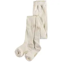 Like Flo Tess katoenen gebreide maillot met print - crème Ecru Printopdruk - maat 27-30