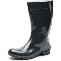 Ladeheid LA-LMG-967-Ilse Dames Regenlaarzen - Rubber - Hoog - PVC - Waterdicht – Zwart – 36