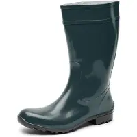 Ladeheid LA-LMG-967-Ilse Dames Regenlaarzen - Rubber - Hoog - PVC - Waterdicht – Zwart – 37