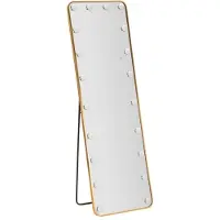 Mauro Ferretti Spiegel Led Floor Mirror Hollywood Rectangular 50×6 cm