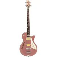 Duesenberg Alliance Bros. Landreth Dave's Bass semi-akoestische basgitaar met koffer