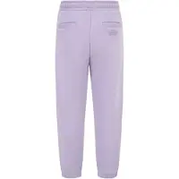 Blank Essentials Joggingbroek voor heren met gebogen logo (Violet)