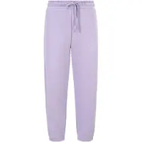 Blank Essentials Joggingbroek voor heren met gebogen logo (Violet)
