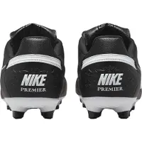 Nike Heren Premier 3 Classic Leather Firm Ground Voetbalschoenen (Zwart/Wit)