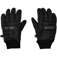 Spyder Gewatteerde skihandschoenen voor dames (Zwart)