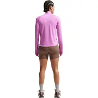 Nike Swift hardloopshirt met kwartrits voor dames (Magenta)