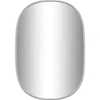vidaXL Wandspiegel 50x35 cm zilverkleurig