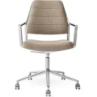 Vipp Bureaustoel Vipp455+ Swivel Chair Tide / Wielen