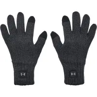 Under Armour Heren Halftime Gebreide Wollen Handschoenen (Zwart)