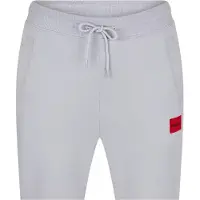 HUGO Heren Fleece Logo Relaxed Fit Joggingbroek (Medium Blauw)