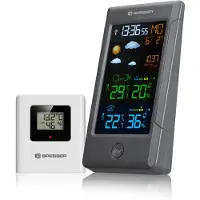 Bresser Weerstation - ClimateTemp NBF - Thermo/hygro-sensor - Met Kleurenscherm