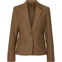 Selected Regular Fit Blazer Dames Bruin 40
