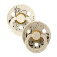 BIBS - x Moomins Pacifier Colour Snorkmaiden - Ivory/Vanilla - Size 3