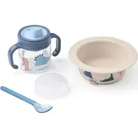 Liewood Dinnerset Becket Tableware Set Dino Roar / Sandy