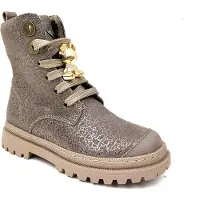 Shoesme imitatieleren enkelboots - taupe Bruin Meisjes Imitatieleer - maat 29