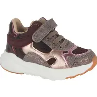 Go Bananas sneakers - taupe/bruin/roze Meisjes Textiel - maat 23