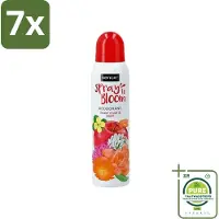 Sence 7 x - Body-X Women - Deodorant - Spray - 150 ml - Grootverpakking - Body-X Women Deodorant Spray - Fruitige Geur - Bloemige Geur - Flower Crush Apple - Zweetbevochtiging