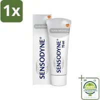 Sensodyne 1 x - Tandpasta - Gentle Whitening - Voor Gevoelige Tanden - 75 ml - Gevoelige Tanden - Tandpasta - Witte Tanden - Tandglazuur - Verkleuringen