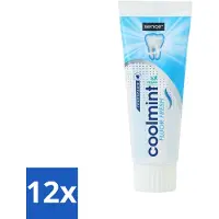 Sence 12 x - Freshmint - Tandpasta - Met Fluor - 75 ml - Tandpasta - Fluoride - Frisse Adem - Mondhygiëne - Gaatjes Voorkomen