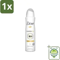 Dove 1 x - Deodorant - Invisible Dry - Onzichtbare bescherming - 250 ml - Deodorant Spray - Onzichtbare Deodorant - Vlekkenvrij - Zweet En Geur - Huidbescherming