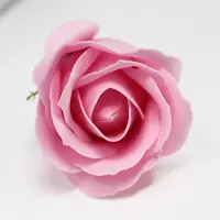 Ancient Wisdom Ambachtelijke Zeep Bloemen - Medium Roos - Baby- Roze - 50 stuks - 5x6.5cm Per Roos - Zeepbloemen - Zeeprozen - Zeep Rozen Licht Roze - Zeep Componenten