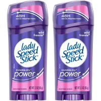 Lady Speed Stick Wild Freesia - Antiperspirant Dames - 2-pak, Stift, Langdurige Bescherming