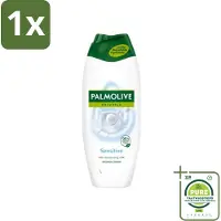 Palmolive 1 x Naturals - Douchegel - Sensitive - Voor Gevoelige Huid - 500 ml - Douchegel - Gevoelige Huid - Melkproteïnen - Zachte Reiniging - Natuurlijke Balans