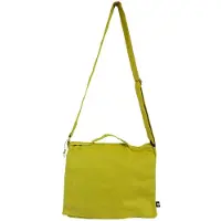 Ancient Wisdom Cotton Canvas Laptop Messenger Bag - Mustard