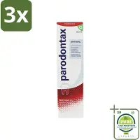 Parodontax 3 x - Tandpasta - Whitening - 75ml - Grootverpakking - Tandpasta - Tanden Witter Maken - Tandplak Verwijderen - Bloedend Tandvlees - Fluoride
