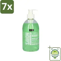 Sence 7 x - Refreshing Aloe Vera - Handzeep - Savon - 500 ml - Grootverpakking - Aloe Vera Handzeep - Handverzorging - Hydraterende Handzeep - Frisse Handen - Vloeibare Handzeep