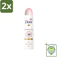 Dove - Deodorant - Spray Invisible Care - Onzichtbare bescherming - 250 ml - Voordeelverpakking - 2 stuks - Deodorant Spray - Onzichtbare Bescherming