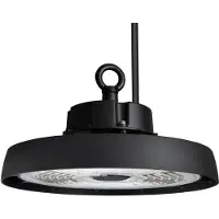 LEDVION - LED High bay, Met Sensor, IP65, 80W, 192 lm/W, Driver, 4000K, Dimbaar, UFO lamp voor, werkplaatsverlichting, halverlichting, plafondlamp werkplaats
