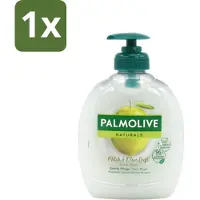 Palmolive 1 x Naturals - Handzeep - Melk & Olijf - 300 ml - Handzeep Melk En Olijf - Natuurlijke Handzeep - Melkproteïnen Handzeep - Olijfextract Handzeep - Handzeep Voor Huidverzorging